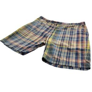 Polo Ralph Lauren Mens Shorts Blue Plaid Multicolor size 42 (10132)